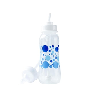 Hands-Free Baby Bottle, Anti-Colic Nursing System, 9 oz, Pink