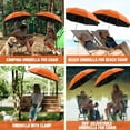 thumbnail image 2 of Parasol de Plage avec Pince, Parasols UPF50+ Réglables à 360 ° pour Chaise de Plage (Chaise Non Incluse), 2 of 10