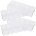 thumbnail image 4 of FRCOLOR jewelry box 4Pcs Small Divided Box Jewelry Storage Box Bead Earring Organizer Plastic Bead Storage Box,5.24"X2.32"X0.79", 4 of 5