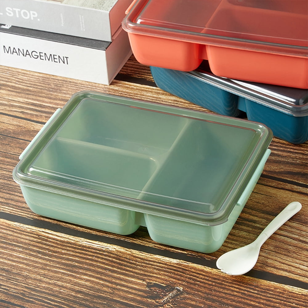 Upgrade Lunch Box Container Large Capacity Lunch Box for 1 or 2 People's Meal Red, Men's