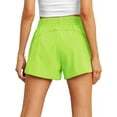 thumbnail image 6 of Cueply Women's Running Shorts High Waisted Athletic Gym Workout Shorts with Liner Zipper Pockets, 6 of 7