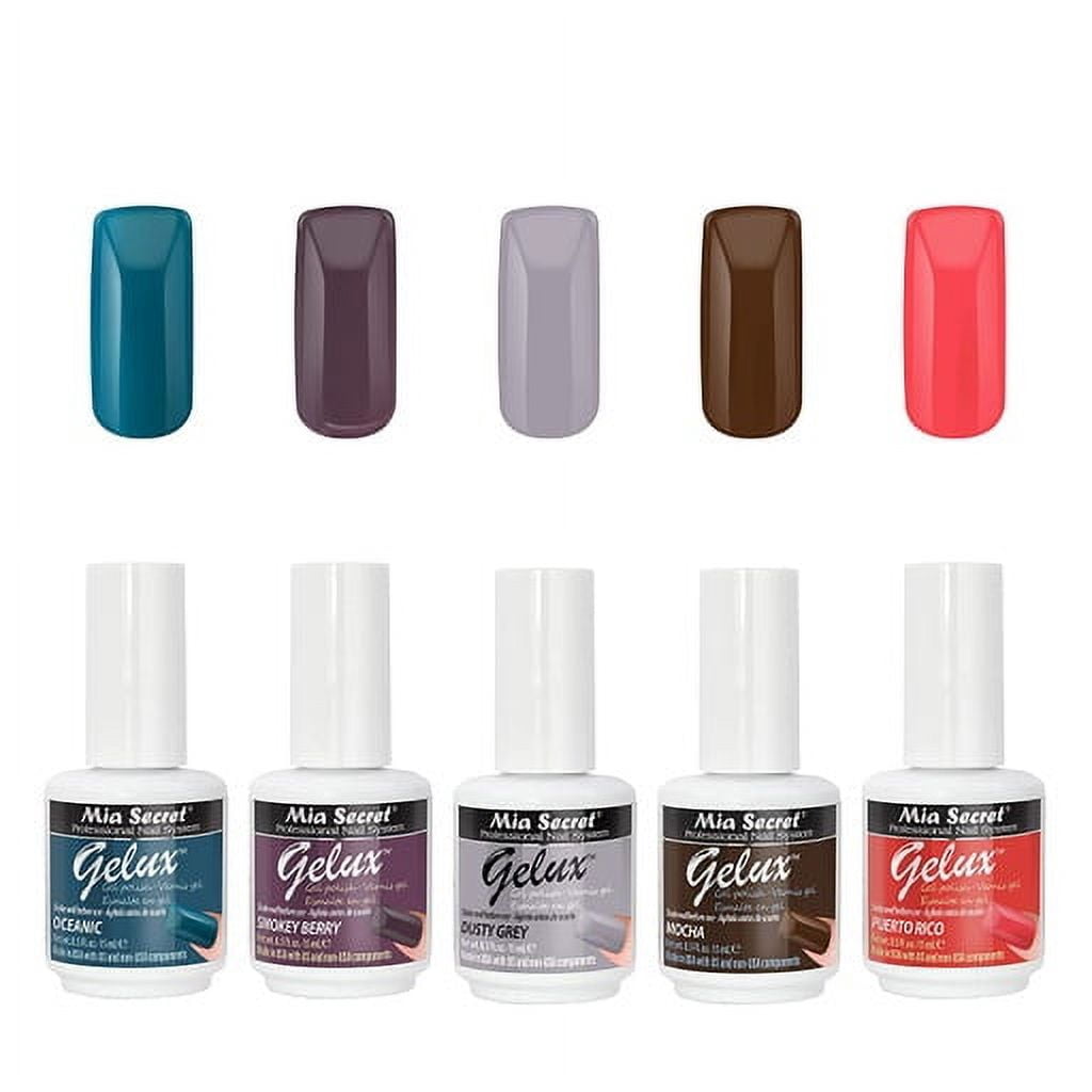 Gelux Soak-off Gel Polish Collection MOCHA