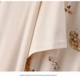 thumbnail image 3 of Lindo pijama de perro helado de verano para mujer, fino corto, manga corta, cuello redondo, ajuste holgado, traje para casa, ropa exterior, 3 of 5