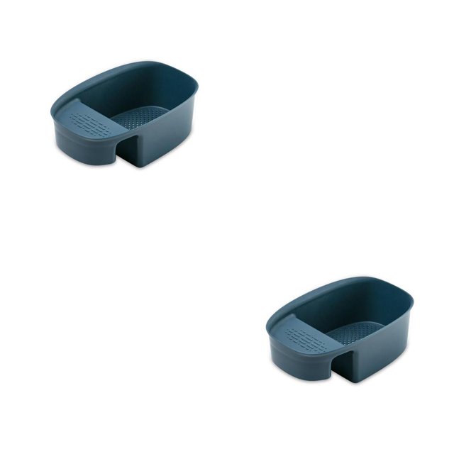 sweethay Fregaderos de cocina Drenaje Cesta de basura colgante Estante de almacenamiento de basura Bastidores antideslizantes Gadget doméstico Type1 NO1