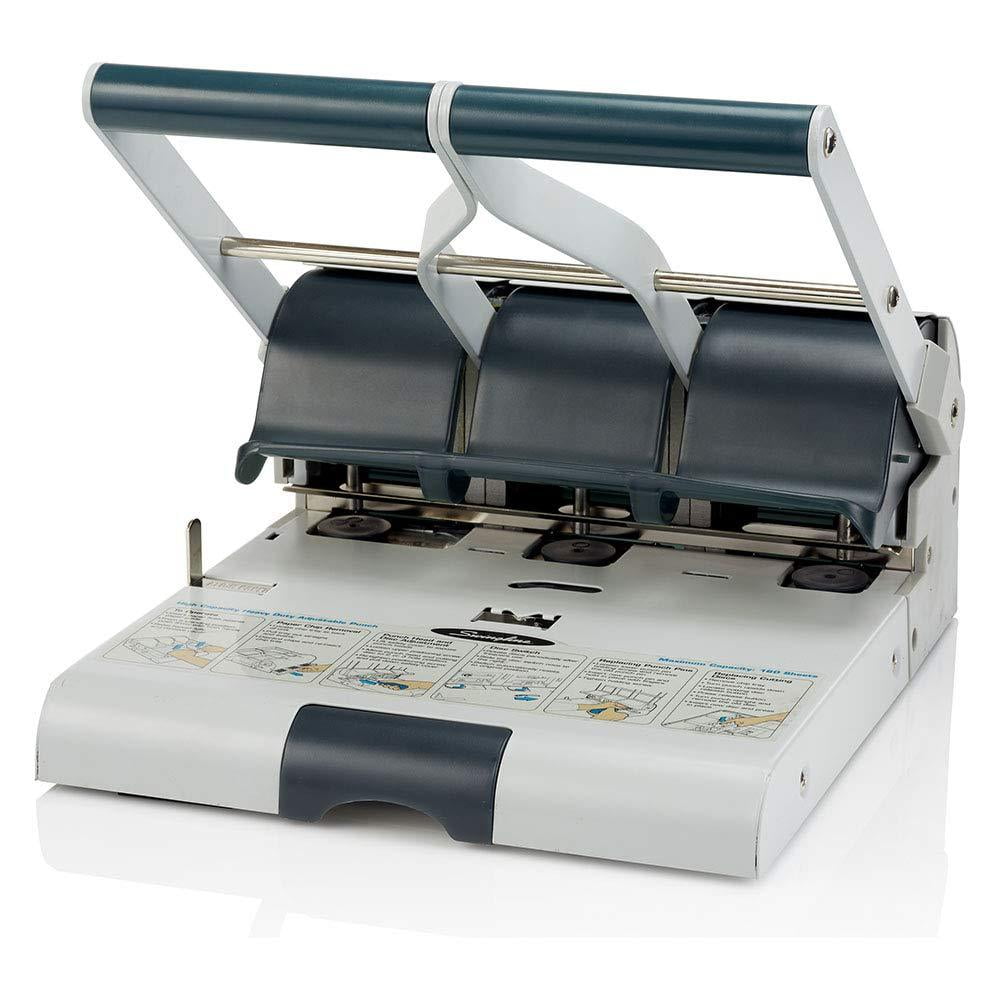 Swingline 2-3 Hole Punch, Adjustable, Heavy Duty Hole Puncher, 160
