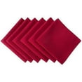 thumbnail image 1 of Design Imports Red Polyester Napkin Set of 6, 1 of 6