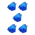 thumbnail image 2 of relayinert Convenient Bird Cage Parrot Baths – Safe And Easy To Clean Bird Baths Parakeet Blue 5Set, 2 of 6