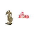 thumbnail image 1 of Figura De Ciervo Caballero De Resina De Arte Nórdico, Escultura Abstracta, Adorno De Mesa, Mano De Obra Fina, Para El Hogar, Cocina, Comedor, Oficina, Escritorio, Armario, Centro De Mesa,, 1 of 8