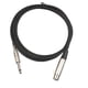 thumbnail image 1 of Cable adaptador de conector jack mono de 6,35 mm a XLR hembra de 3 pines para micrófono de audio 1.8m, 1 of 6