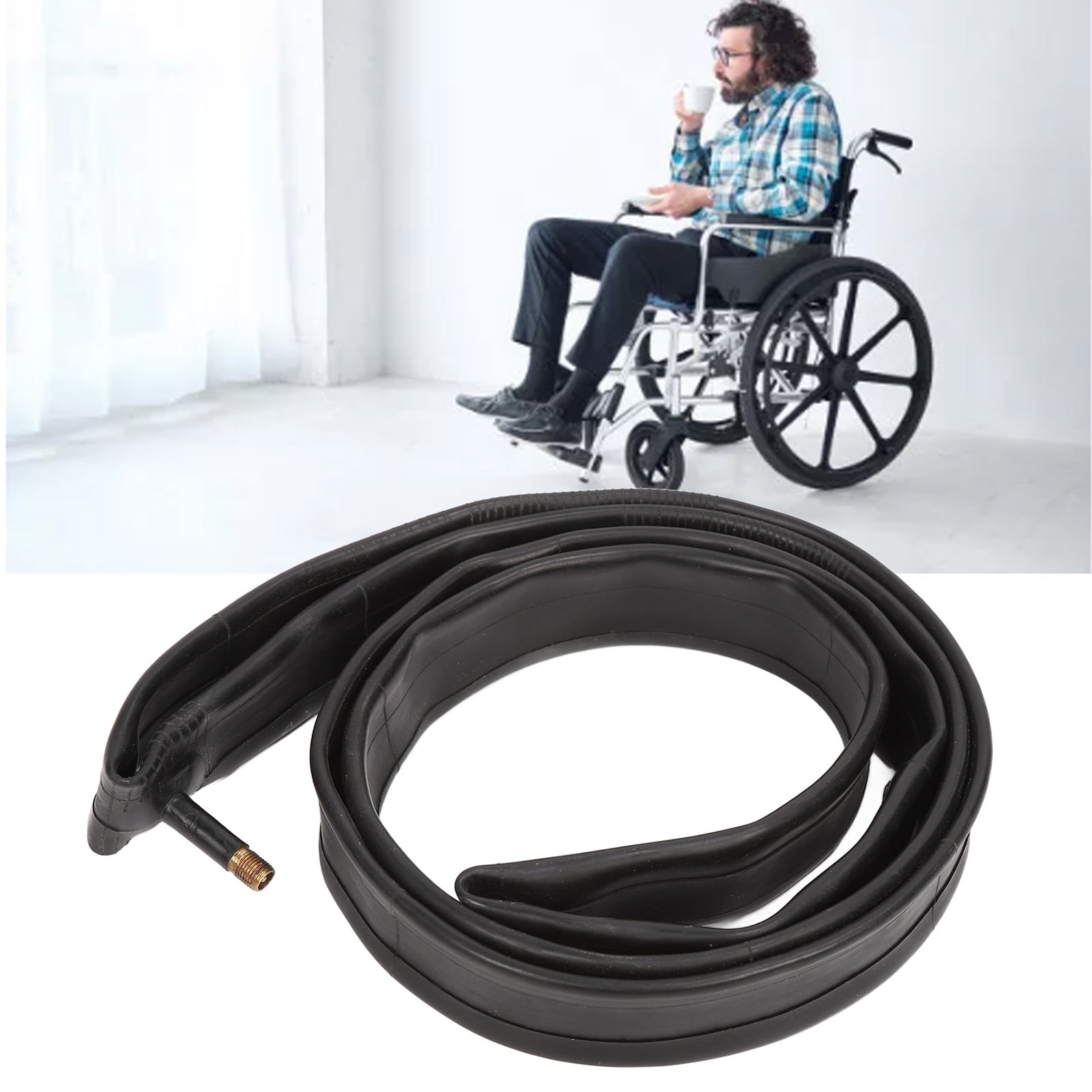 Domqga Wheelchair Inner Tube,Wheelchair Rear Tire Tube,Wheelchair Inner