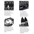thumbnail image 3 of DEFAHN Unisex Mommy Tote Bag, Water Resistant Diaper Handbag with Changing Pad, Pacifier Case and Stroller Straps for Newborn Babies, Black, 3 of 7