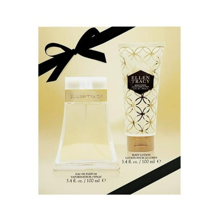 Ellen Tracy ELLEN20X180115 Set for Women - 3.4 oz Eau De Parfum Spray Plus 3.4 oz Body Lotion - 2 Piece