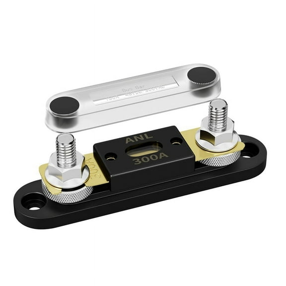 300 Amp Fuse Block with 300A Fuse for Truck Automotive Marine Bolt-on Fuse Automotive Fuse Holders