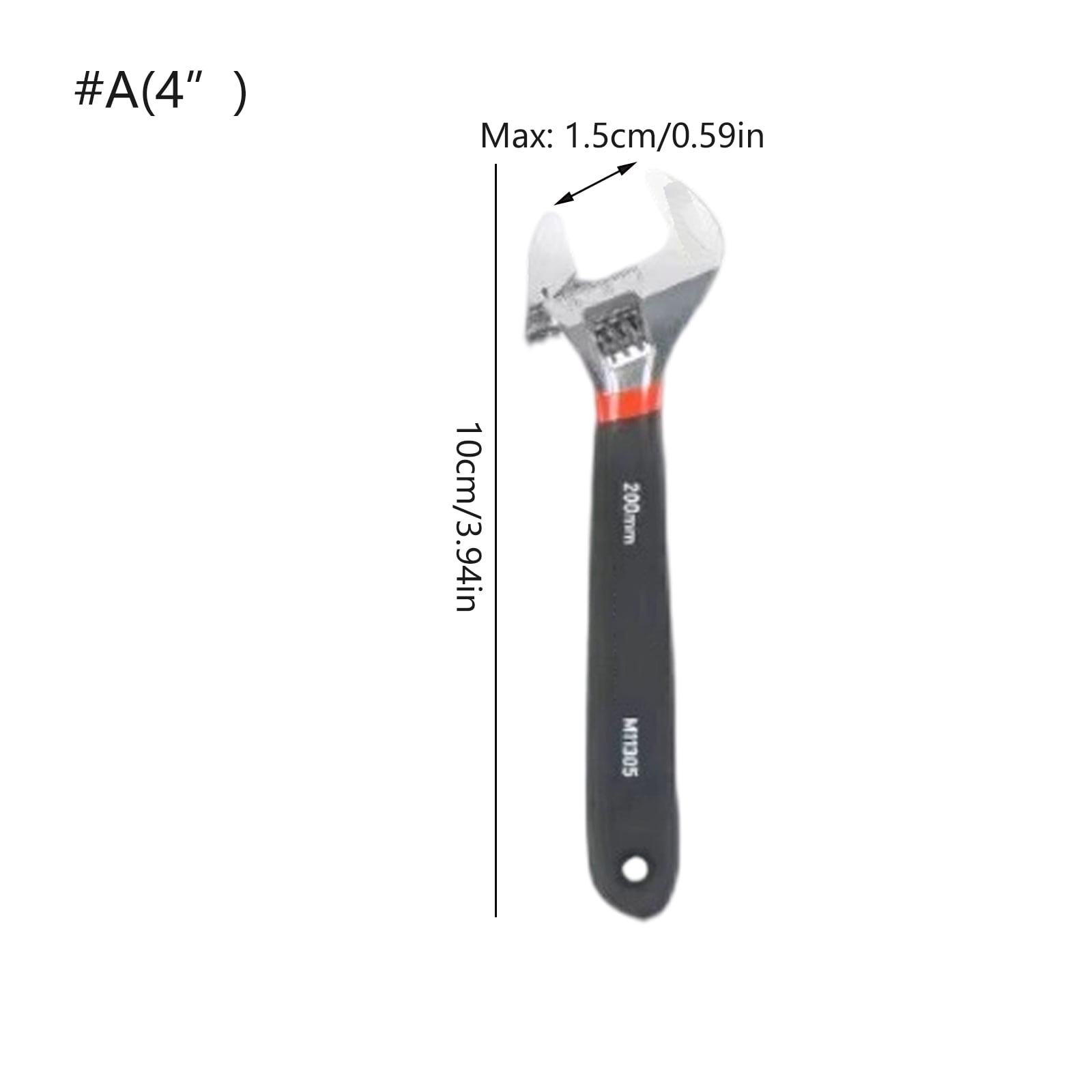 Multifunctional Adjustable Wrench Tool Multipurpose Pipe Wrench Wrench Suitable for Car Maintenance Household Tool