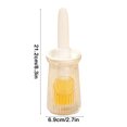 thumbnail image 3 of JingChun Oil Dispenser with Brush - Glass Olive Oil Dispenser for Kitchen, Oil Dispenser Bottle with Silicone Basting Brush for Cooking Vinegar Sauce BBQ Grill Frying, 3 of 6