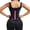 Red, variant on Leopard Print Waist Trainer for Women - High Compression Triple Wrap Tummy Control Cincher with Back Support Gym Belt