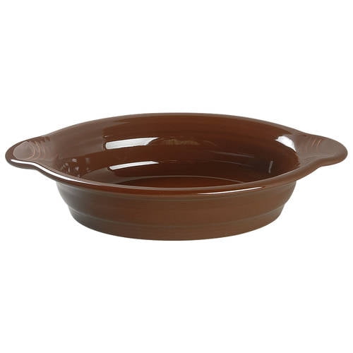 Open Box Homer Laughlin Fiesta Chocolate (Intro 2008) Oval Baker 8643147