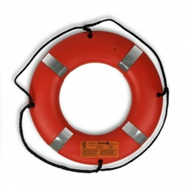 Datrex DX024RD 24 in. Lifering with Tape, orange - USCG, TC