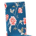 thumbnail image 4 of Funda de asiento de silla de comedor de cocina Spandex funda extraíble para boda Peonía azul Zulema Fundas para sillas de comedor, 4 of 6