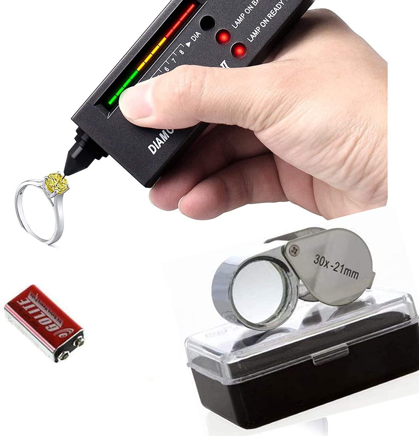 Diamond Tester V2 - Professional & Accurate Jewelry Tester For Real Diamonds Vs Simulants - View #2