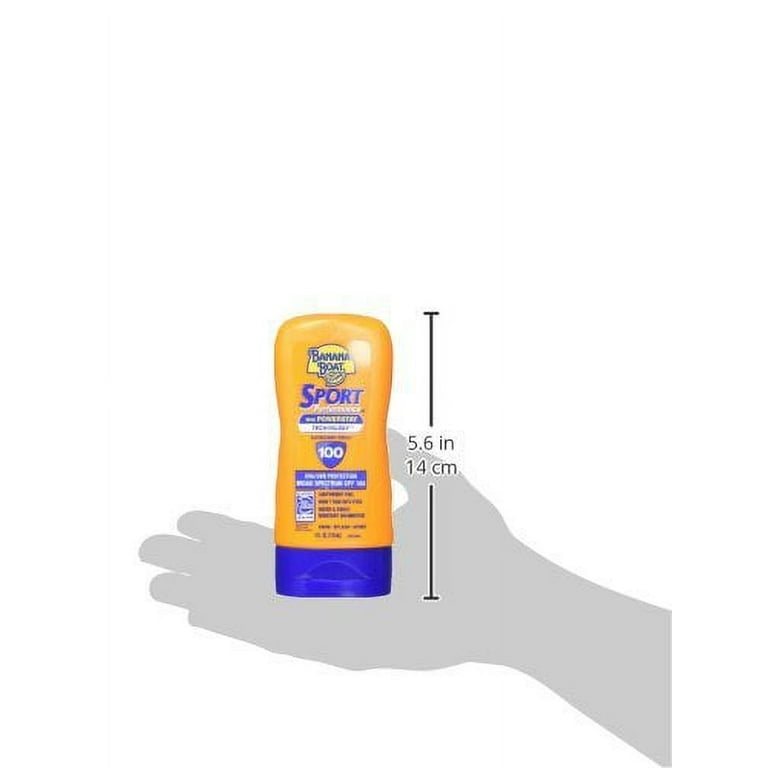 BANANA BOAT SPORT SPF100 日焼け止め　4 つ Amazon.com: Banana Boat Sport Performance Sunscreen Lotion