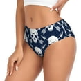 thumbnail image 2 of Fotbe white arrow Skull Calzones Estampados para Mujer – Ropa Interior de Algodón, Cómoda, Suave y Elástica-X-Small, 2 of 6