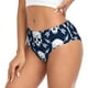 thumbnail image 2 of Balery white arrow Skull Ropa Interior de Algodón para Mujer con Dibujo – Braguitas Cómodas y Elásticas, Estilo Clásico-Small, 2 of 6