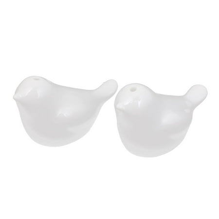 Ceramic Spice Box - Unique Bargains 2 Pcs Home Kitchen Bird Shape Ceramic Holder Spices Container Jar