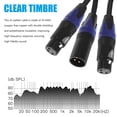 thumbnail image 3 of WRITWAA Cable Divisor Xlr 1 A 2 Macho Para Micrófono Compatible Con Equipos De Grabación, 3 of 8