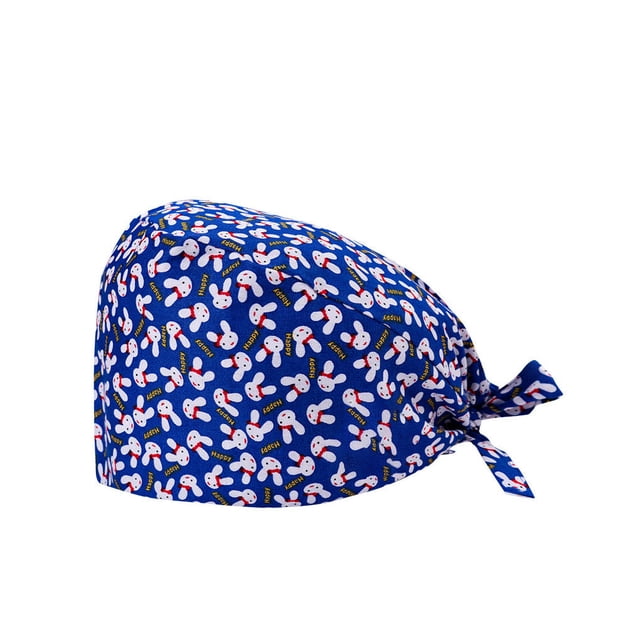 Gourd Caps Nurse Durability Pure Color Button Professional Assorted Multifunctional Tie Back Dull Colors Tie Back Work Uniform Operating Hats L02