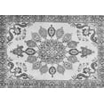 thumbnail image 1 of Ahgly Company Indoor Rectangle Medallion Gray Traditional Area Rugs, 7' x 10', 1 of 1