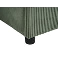 thumbnail image 5 of BSHTI L-Shaped Pull Out Sleeper Sofa Bed with Storage Chaise – 3-Seater Convertible Corduroy Sectional Couch for Small Living Room, Apartment, or Office, Olive Drab, 5 of 9