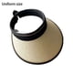 thumbnail image 2 of Sombrero con visera para el sol, ala ancha, gorra de playa de verano, paquete plegable, 2 of 5