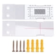 thumbnail image 1 of Gap Measuring Instrument Acrylic Building Wall Standard Crack Monitor Corner Crack Comparison Caliper, 1 of 5