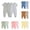 001-Grey, variant on Baby Romper Two Way Zipper Cotton Sleep and Play Footless Jumpsuit Pajama Bodysuit