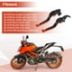 thumbnail image 4 of Palancas de Freno Cortas para KTM RC125 RC200 RC390 y DUKE 125 200 390 Ajustable Negro Naranja, 4 of 7