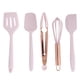 thumbnail image 1 of Juego de 5 utensilios de cocina de silicona: espátula, raspador, batidor de huevos, utensilios de cocina, 1 of 14