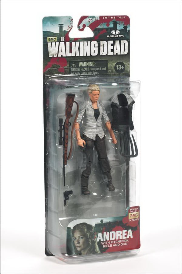 Walking Dead 14673 "la peur TV Travis couleur 7 in environ 17.78 cm Top Red Action Figure 