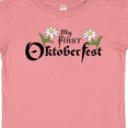 thumbnail image 4 of Inktastic My First Oktoberfest with Edelweiss Flowers Boys or Girls Baby T-Shirt, 4 of 5