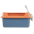 thumbnail image 3 of Cat Toilet Litter Box Semi-Enclosed Cat Litter Box Spill-Proof Design 1 Set 38x29cm, 3 of 8