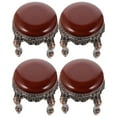 thumbnail image 1 of Miangastore Compact Mini Stool Synthetic Material 4Pcs 1.1x1x1in, 1 of 8