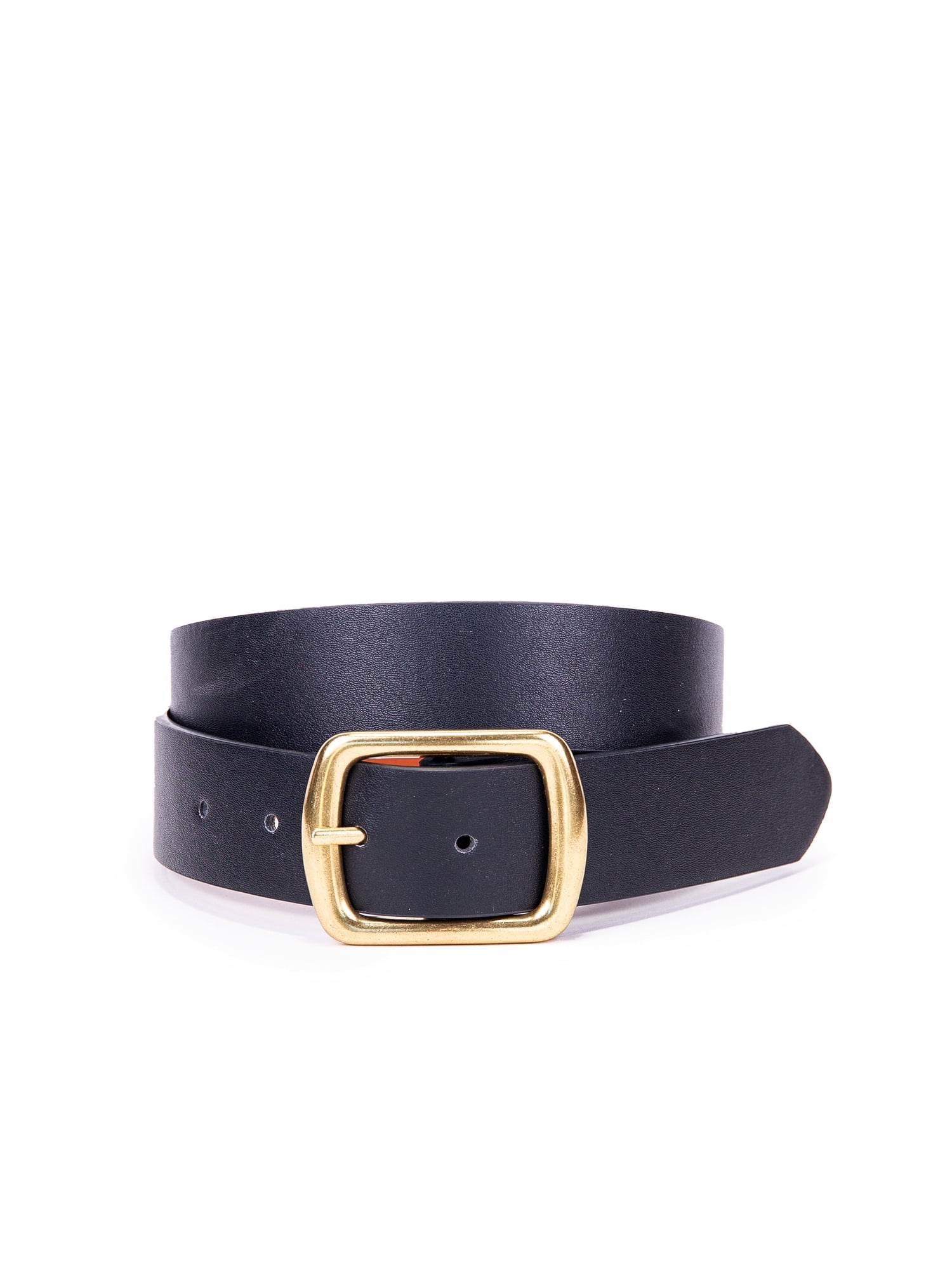 LP|LP by Linea Pelle Women's Reversible Casual Center Bar Buckle Belt