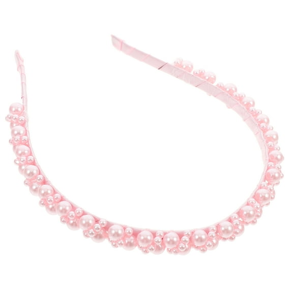 Luxshiny Decorative Headbands For Girls Elegant Pink PC 1Set
