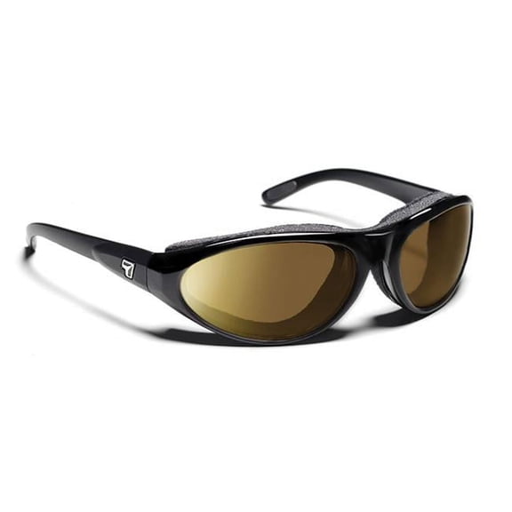 7eye by Panoptx Cyclone Glossy Black Frame with Contrast Sunglass