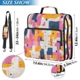 thumbnail image 2 of FORMRS Zipper Binder with Shoulder Strap 2-inch Ring 500 Sheet Capacity File Bag, Art Geometric, 2 of 5