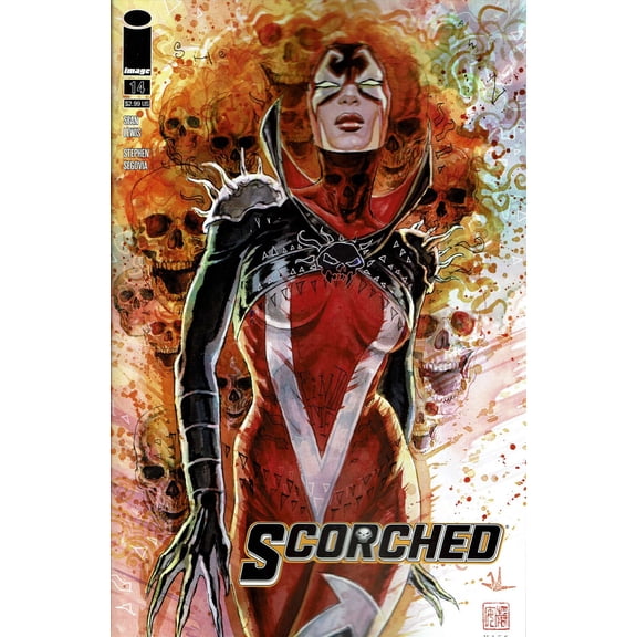 Scorched, The #14A VF ; Image Comic Book