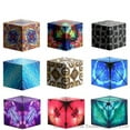 thumbnail image 2 of Variety Geometric Changeable Magnetic Magic Cube Anti Stress 3D Hand Flip Puzzle Cube Kids Stress Reliever Fidget Toy lanjin, 2 of 6