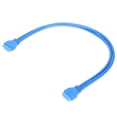 thumbnail image 1 of Extensor de encabezado de EE. UU., cable de extensión USB 3.0 Adaptador de placa base de EE. UU. Encabezado de EE. UU. optimizado para la excelencia, 1 of 9