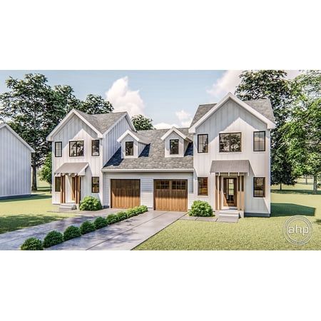 Advanced House Plans: Builder Ready Blueprints | Whitaker 29695 | Multi-Family Plan