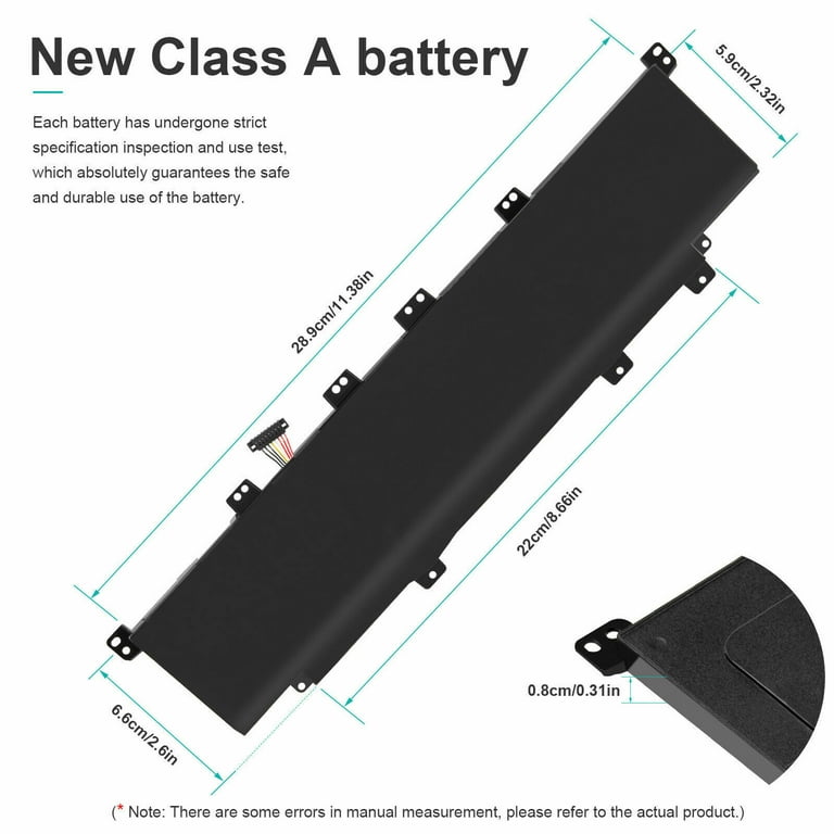44 Wh C31-X402 Battery for Asus VivoBook S300 S300C S300CA